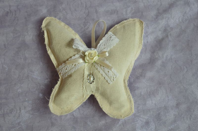 Bomboniera farfalla con lavanda